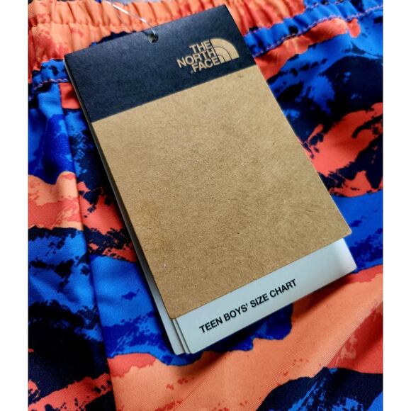 NWT THE NORTH FACE Amphibious Class V Shorts Retro Mountain Panorama Boys L (12) - Picture 11 of 12